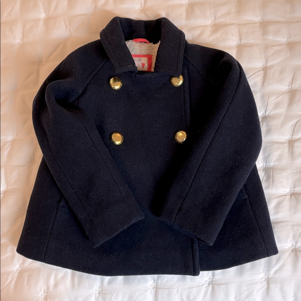 J.Crew Crewcuts Navy Wool Peacoat